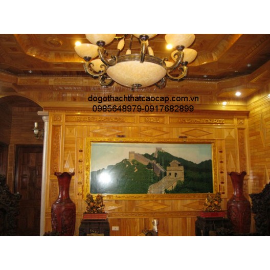 Trần gỗ pơmu TG-05